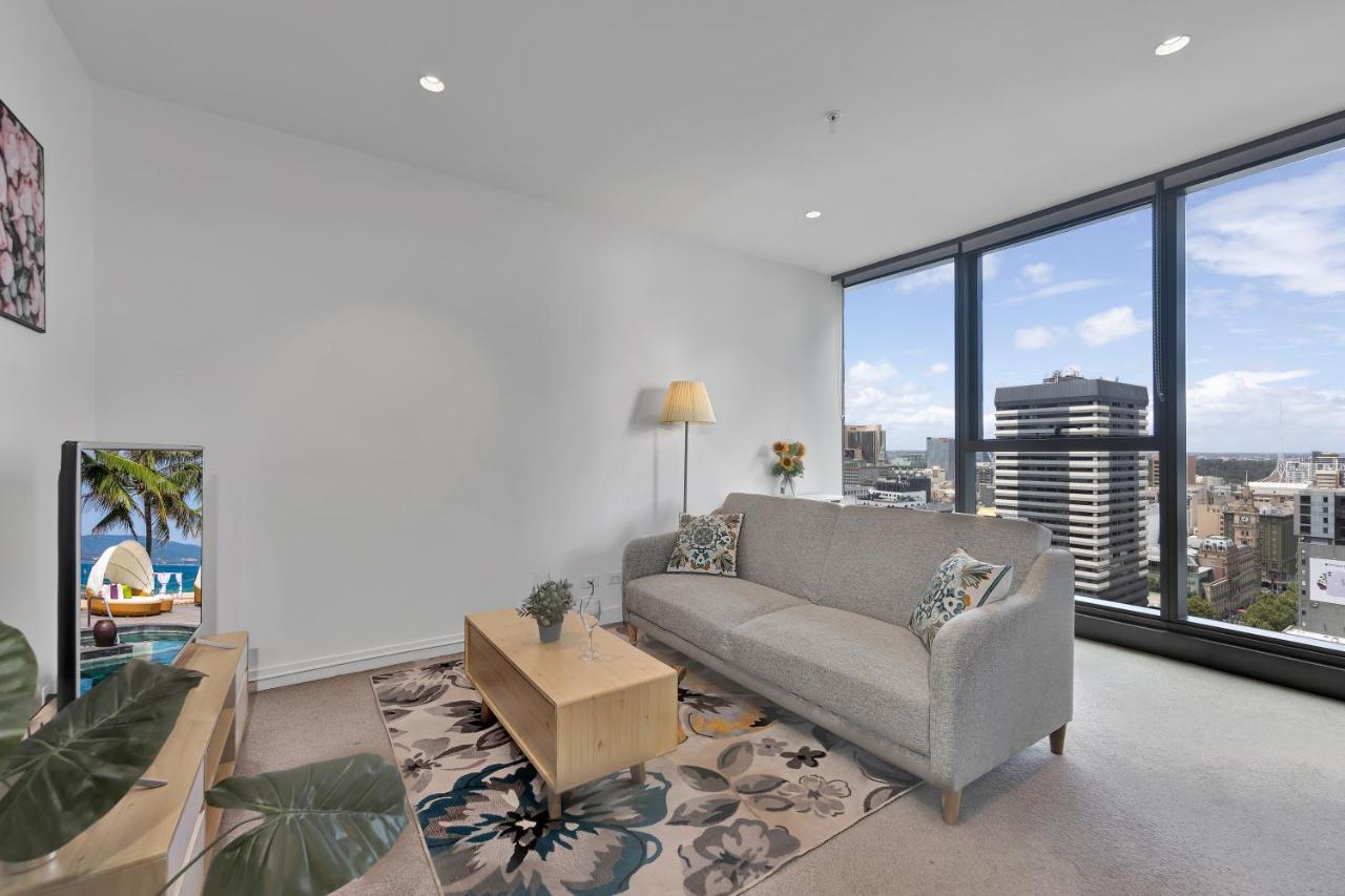 Eporo Tower Modern Apartments Melbourne Central Cbd المظهر الخارجي الصورة