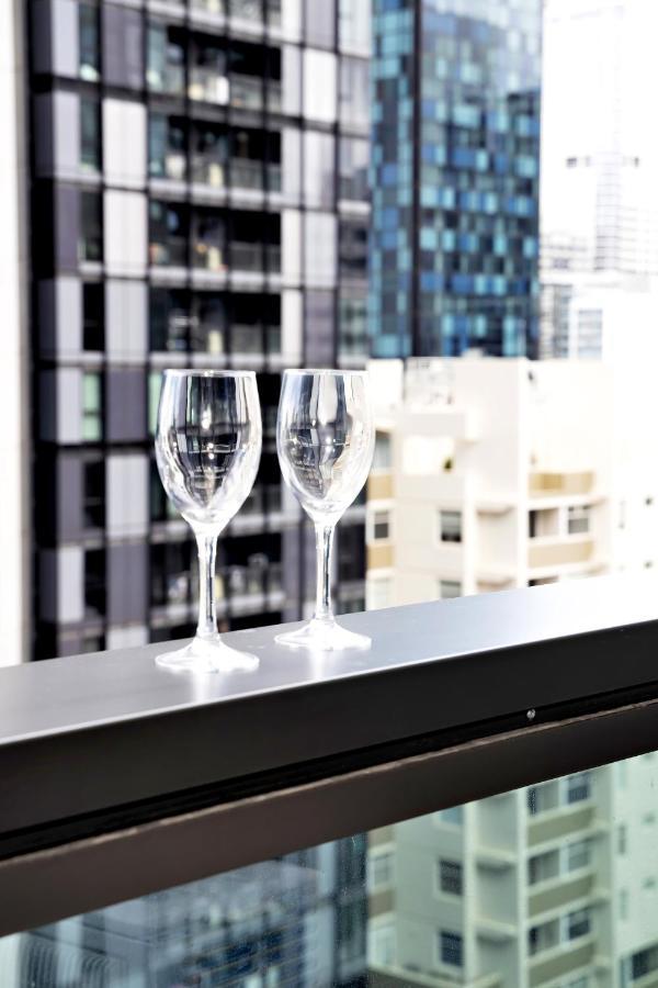 Eporo Tower Modern Apartments Melbourne Central Cbd المظهر الخارجي الصورة